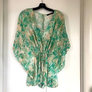 Ark & Co Animal Print Romper